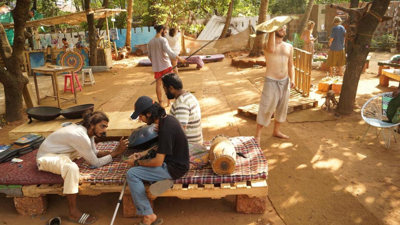 Namahstay Eco Hostel & Coworking & Art Community Space Arambol Dış mekan fotoğraf